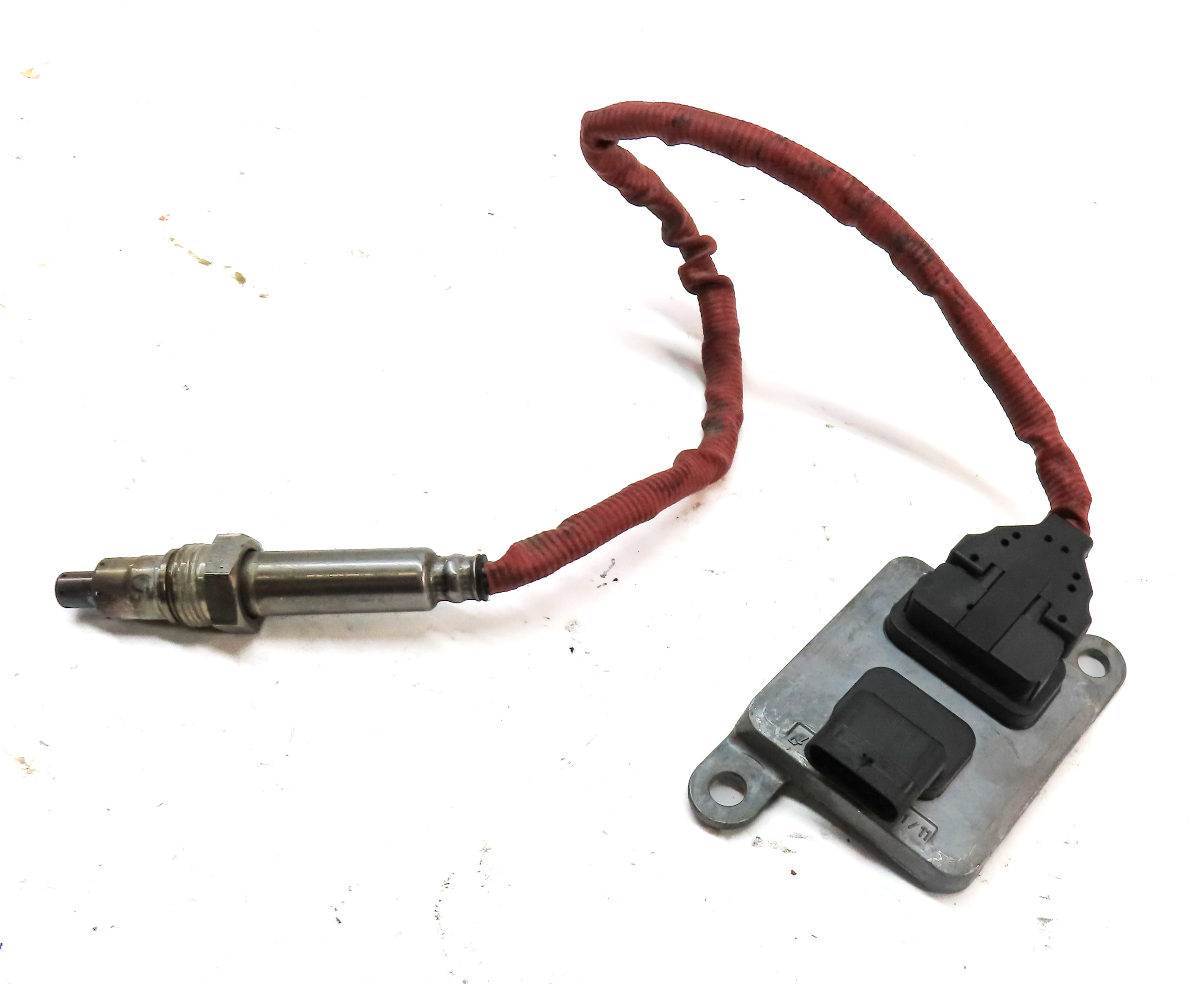 2010 BMW X5 (E70) 3.0L DIESEL (M57Y) ENGINE NOX NITROUS OXIDE SENSOR WIRE MODULE — exact item pictured
